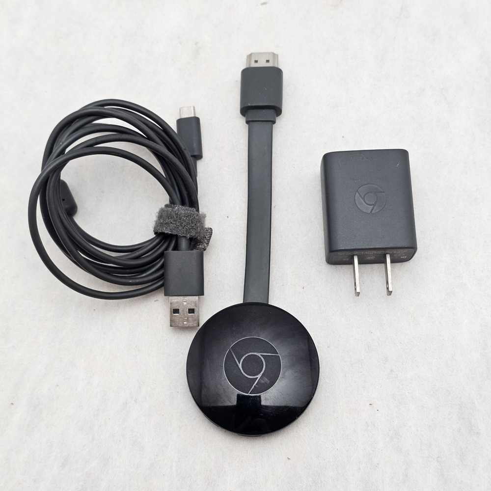 Google Chromecast 2nd Generation 1080p Media Streaming Device, Model ( NC2-6A5)
